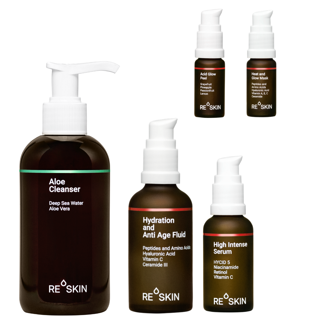 Set unempfindliche/ölige Haut