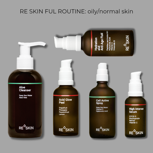 Ölige Haut Full Routine