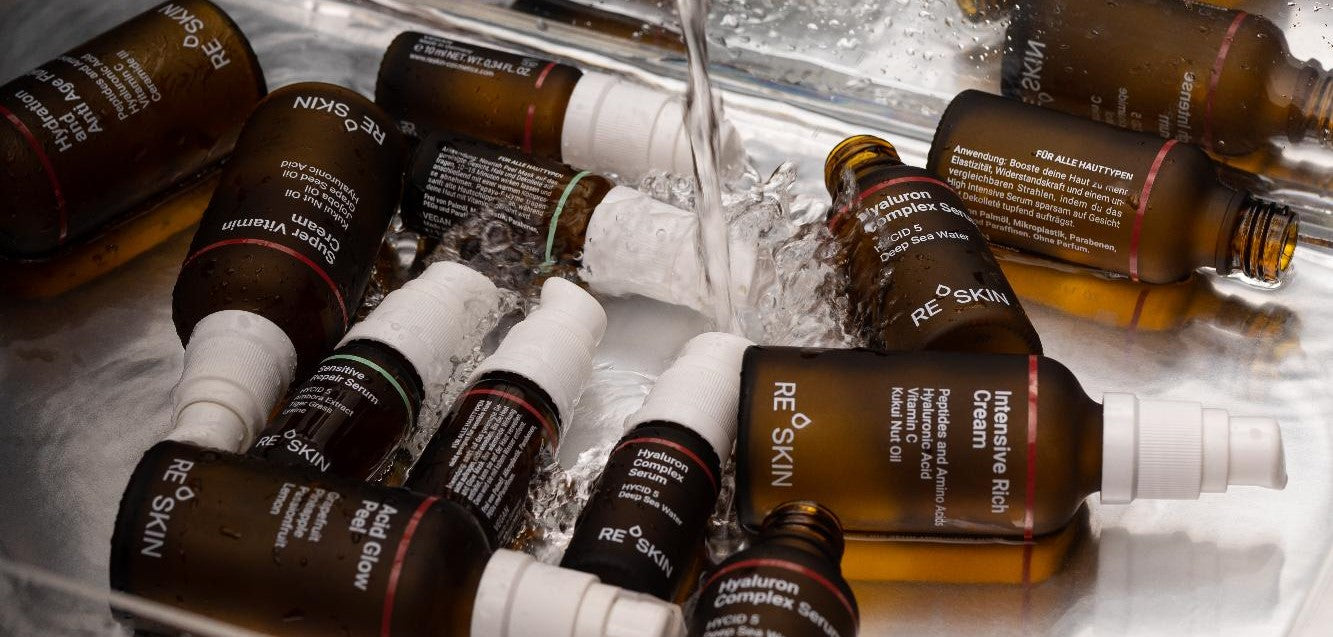 RE SKIN: Anti-Age Luxuspflege für deine Haut Banner